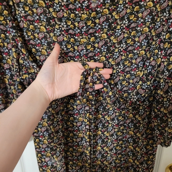 (4X)  Blouse With Elbow Length Sleeve - Picture 5 of 8